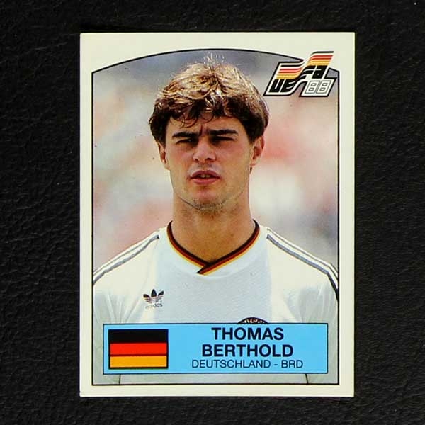 Euro 88 Nr. 060 Panini Sticker Thomas Berthold