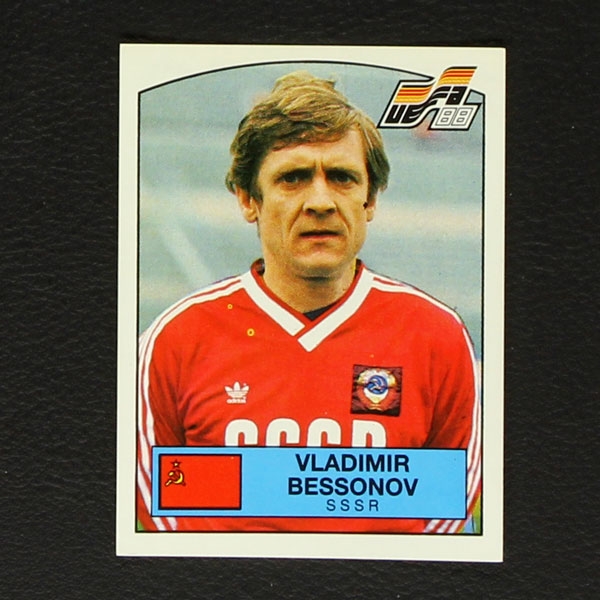 Euro 88 Nr. 243 Panini Sticker Vladimir Bessanov