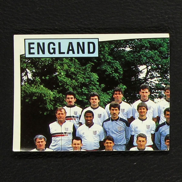 Euro 88 Nr. 153 Panini Sticker England oben links