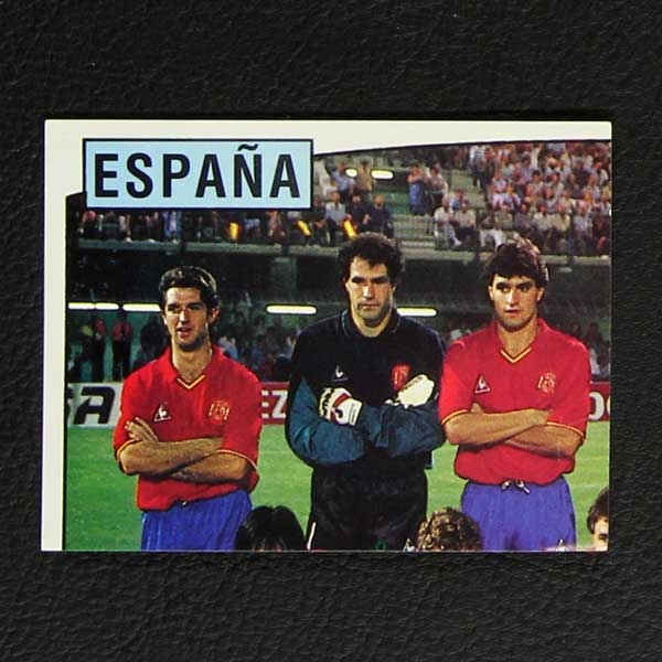 Euro 88 Nr. 126 Panini Sticker Espana oben links