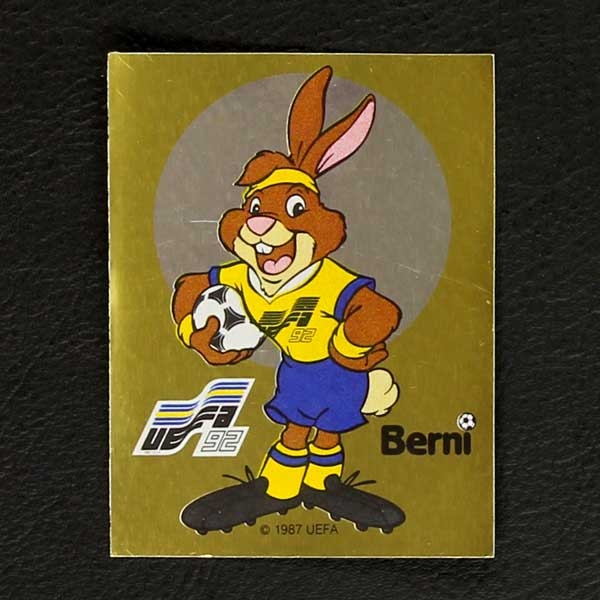 Euro 92 Nr. 003 Panini Sticker Euro 92 Berni