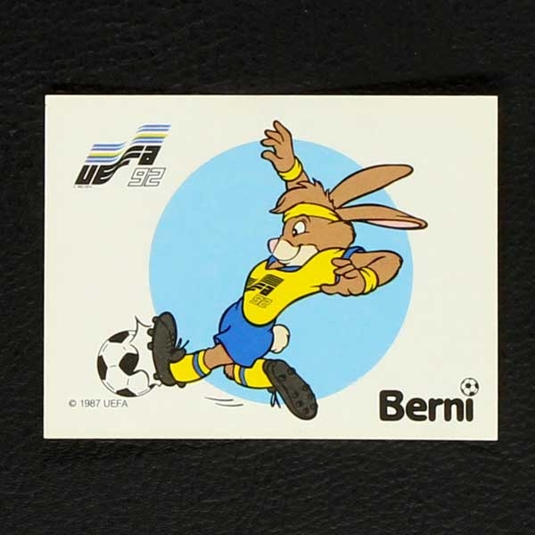 Euro 92 Nr. 255 Panini Sticker Berni