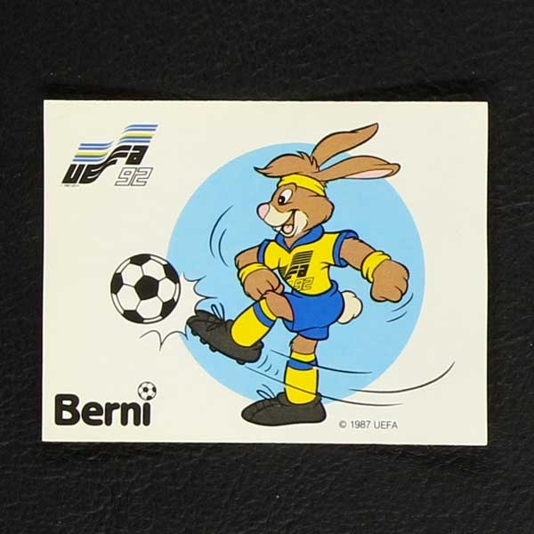 Euro 92 Nr. 259 Panini Sticker Berni