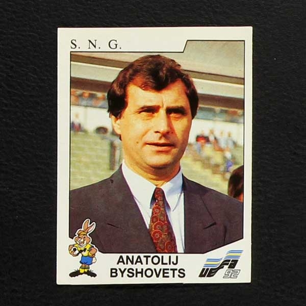 Euro 92 Nr. 168 Panini Sticker Anatolij Byshovets