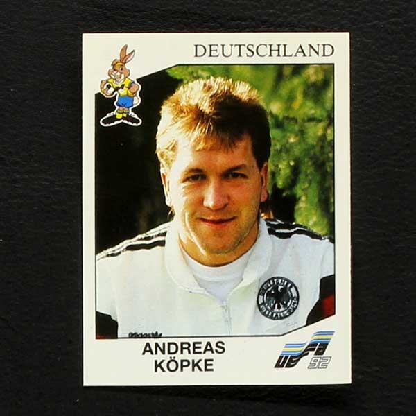 Euro 92 Nr. 195 Panini Sticker Andreas Köpke