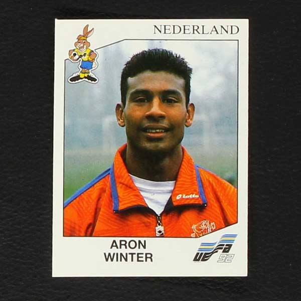 Euro 92 Nr. 127 Panini Sticker Aron Winter