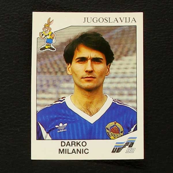 Euro 92 Nr. 072 Panini Sticker Darko Milanic