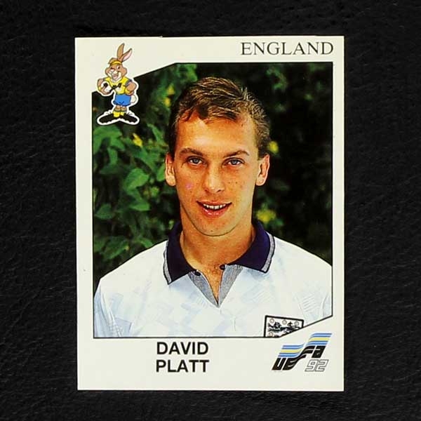 Euro 92 Nr. 105 Panini Sticker David Platt