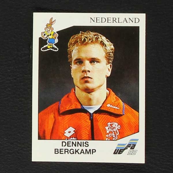 Euro 92 Nr. 133 Panini Sticker Dennis Bergkamp