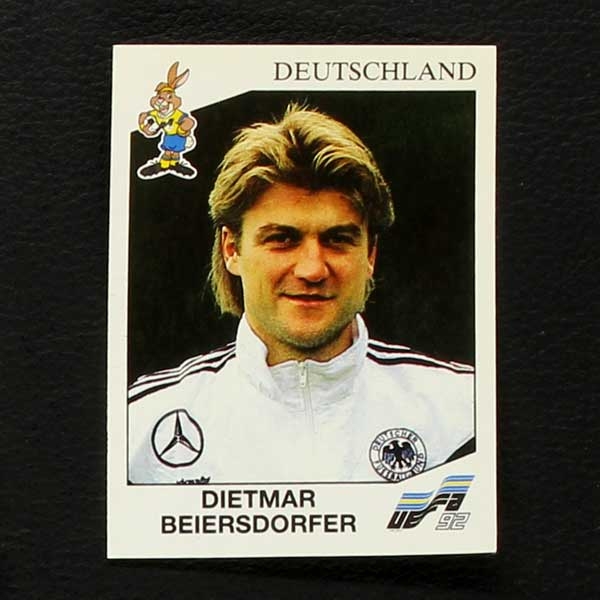 Euro 92 Nr. 196 Panini Sticker Dietmar Beiersdorfer