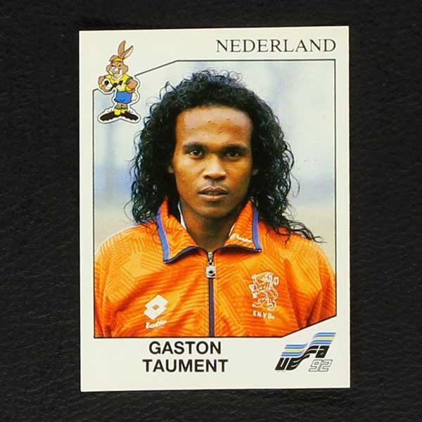 Euro 92 Nr. 138 Panini Sticker Gaston Taument