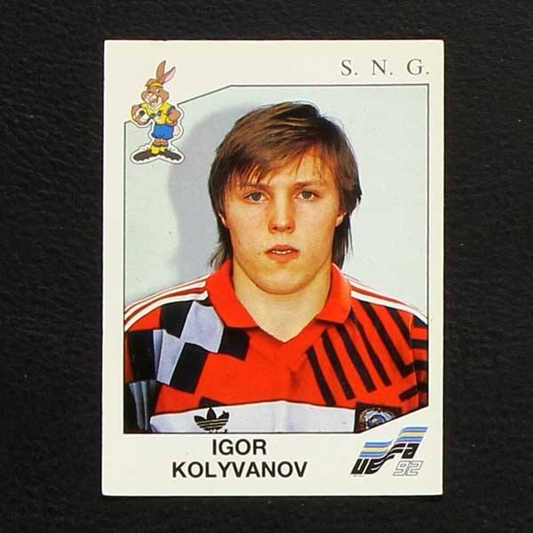 Euro 92 Nr. 186 Panini Sticker Igor Kolyvanov