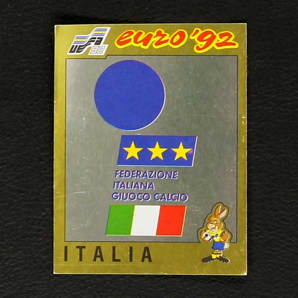 Euro 92 Nr. 234 Panini Sticker Italia Wappen