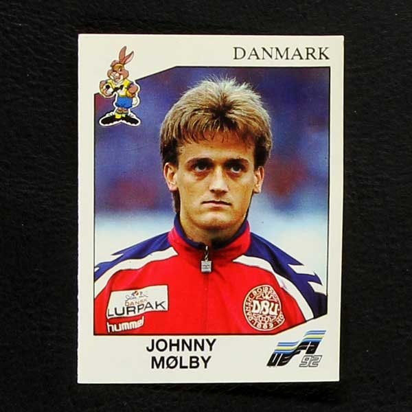 Euro 92 Nr. 226 Panini Sticker Johnny Molby