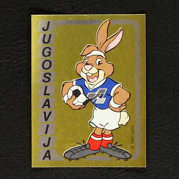 Euro 92 Nr. 066 Panini Sticker Jugoslavija Berni