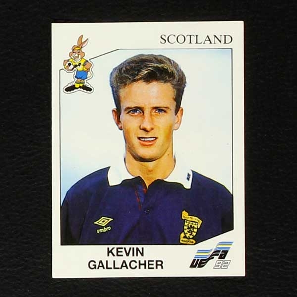 Euro 92 Nr. 159 Panini Sticker Kevin Gallacher