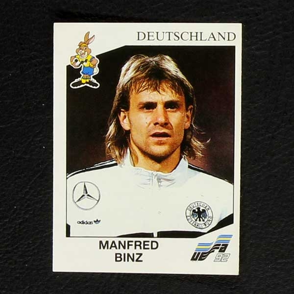 Euro 92 Nr. 197 Panini Sticker Manfred Binz