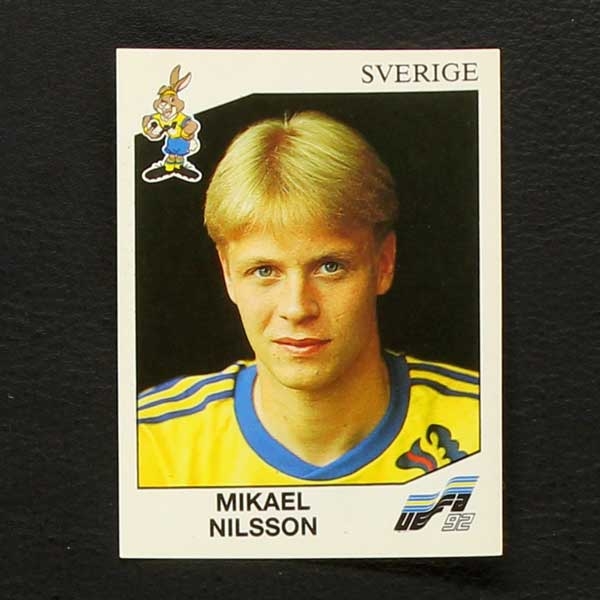 Euro 92 Nr. 025 Panini Sticker Mikael Nilsson