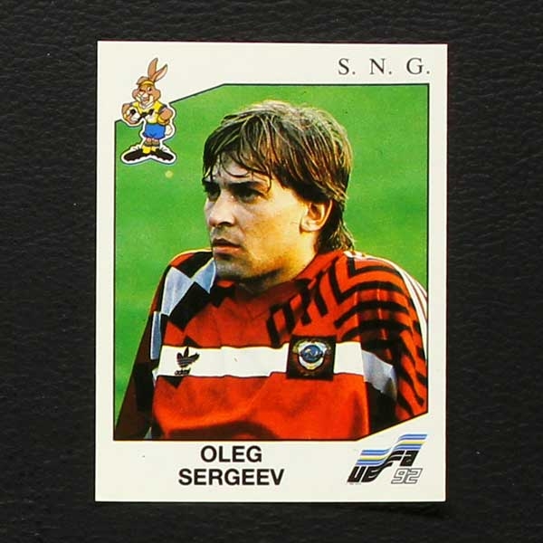 Euro 92 Nr. 188 Panini Sticker Oleg Sergeev