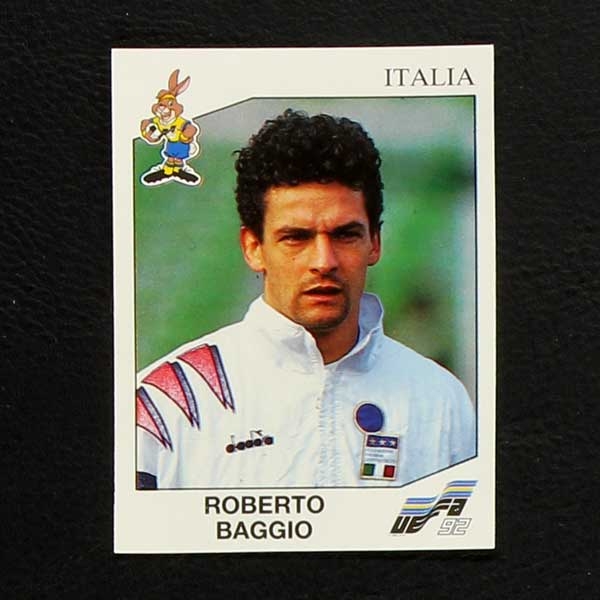 Euro 92 Nr. 251 Panini Sticker Roberto Baggio