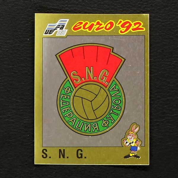 Euro 92 Nr. 167 Panini Sticker S.N.G. Wappen