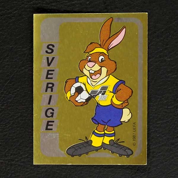 Euro 92 Nr. 016 Panini Sticker Sverige Berni