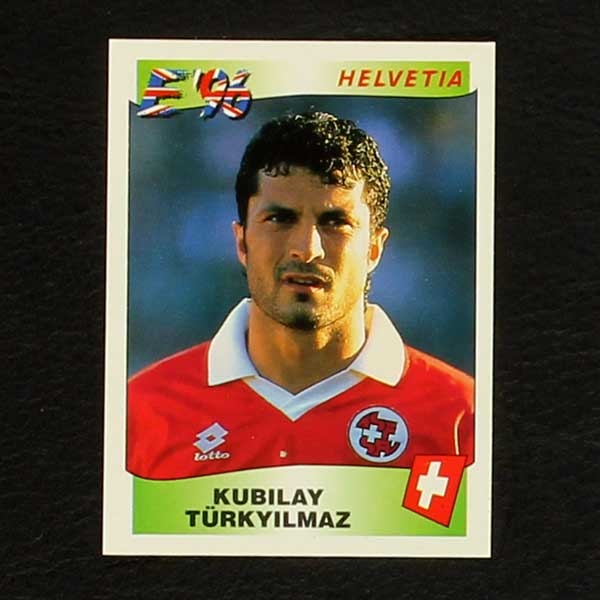 Euro 96 Nr. 072 Panini Sticker Türkyilmaz