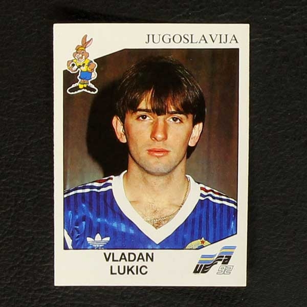 Euro 92 Nr. 085 Panini Sticker Vladan Lukic