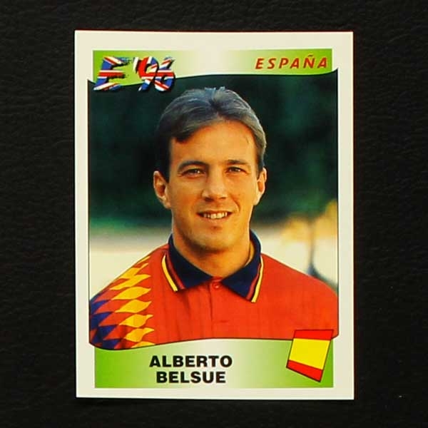 Euro 96 No. 118 Panini sticker Alberto Belsue