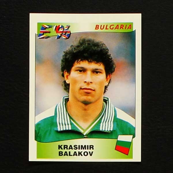 Euro 96 Nr. 147 Panini Sticker Krasimir Balakov