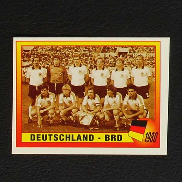 Euro 96 Nr. 012 Panini Sticker Deutschland 1980