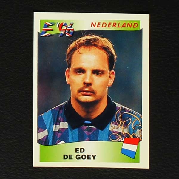 Euro 96 Nr. 094 Panini Sticker Ed De Goey