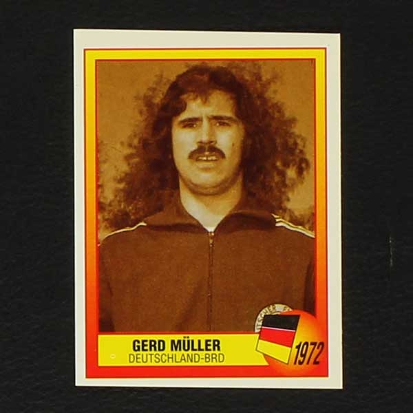 Euro 96 Nr. 007 Panini Sticker Gerd Müller 1972