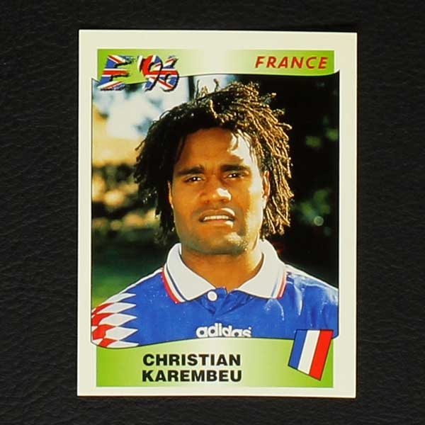 Euro 96 Nr. 185 Panini Sticker Karembeu