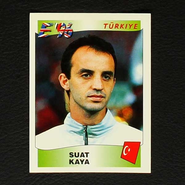 Euro 96 Nr. 329 Panini Sticker Suat Kaya