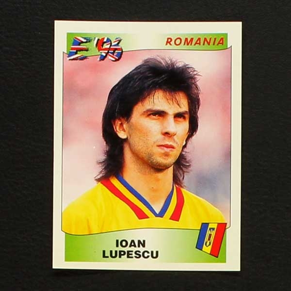 Euro 96 Nr. 165 Panini Sticker Ioan Lupescu