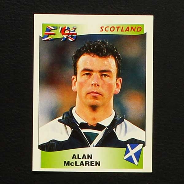 Euro 96 No. 102 Panini sticker Alan McLaren