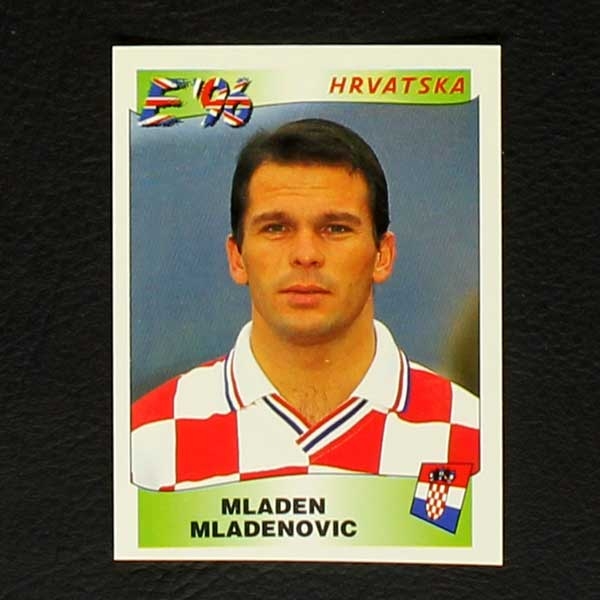 Euro 96 Nr. 347 Panini Sticker Mladenovic