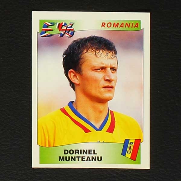 Euro 96 Nr. 166 Panini Sticker Munteanu