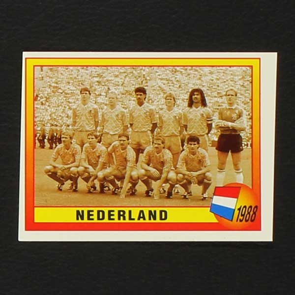 Euro 96 Nr. 015 Panini Sticker Nederland 1988