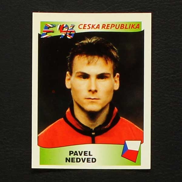 Euro 96 Nr. 227 Panini Sticker Pavel Nedved