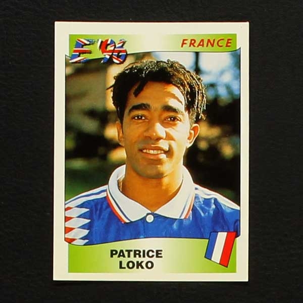 Euro 96 Nr. 192 Panini Sticker Patrice Loko