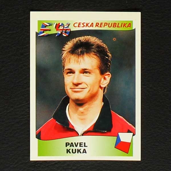 Euro 96 Nr. 230 Panini Sticker Pavel Kuka