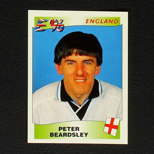 Euro 96 No. 050 Panini sticker Peter Beardsley