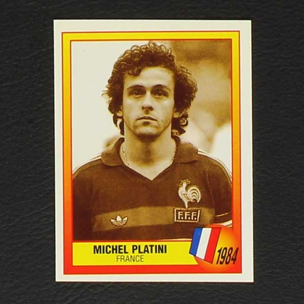 Euro 96 Nr. 013 Panini Sticker Michel Platini 1984