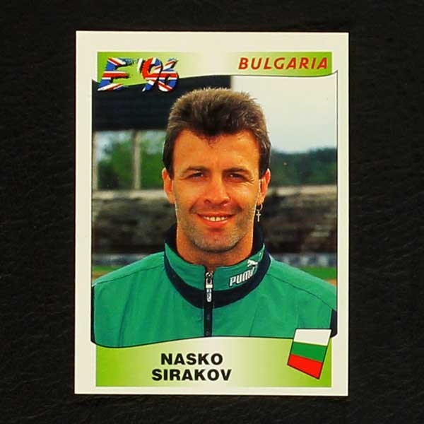 Euro 96 Nr. 153 Panini Sticker Nasko Sirakov