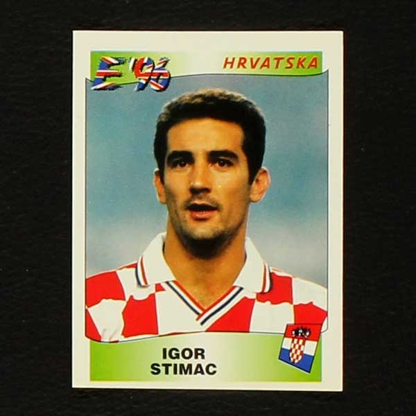 Euro 96 Nr. 340 Panini Sticker Igor Stimac