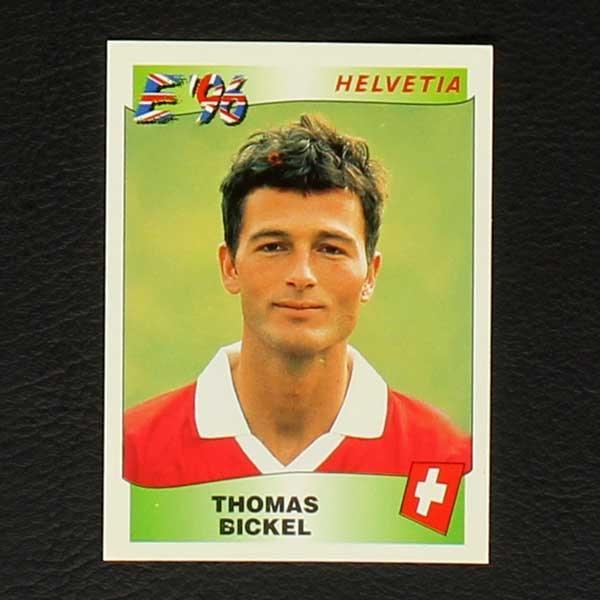 Euro 96 Nr. 068 Panini Sticker Thomas Bickel