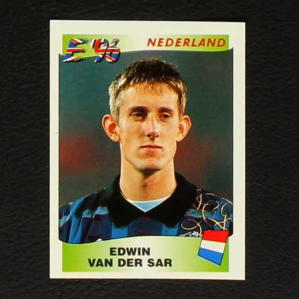 Euro 96 Nr. 077 Panini Sticker Edwin Van Der Sar