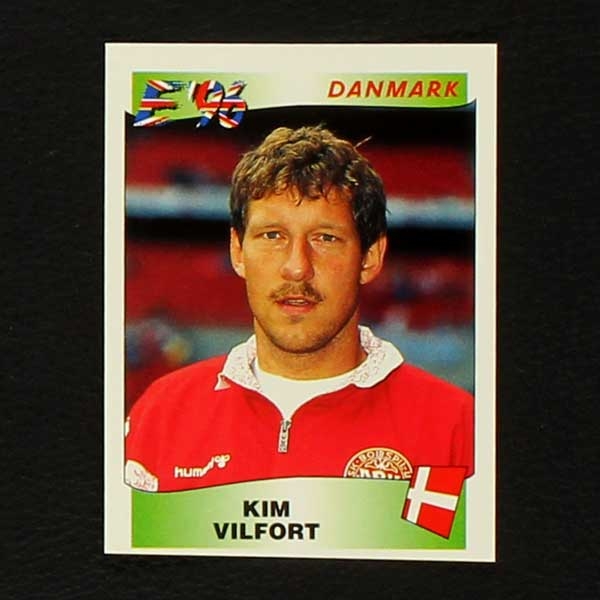 Euro 96 Nr. 286 Panini Sticker Kim Vilfort